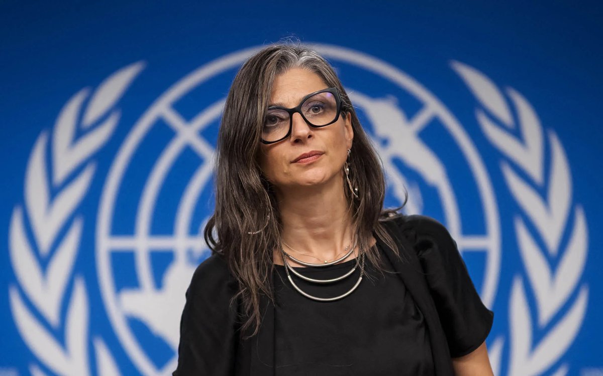 Total soutien <a href="/FranceskAlbs/">Francesca Albanese, UN Special Rapporteur oPt</a> une Humaniste dans un monde en manque d’humanité…

#GazaGenocide‌ #Israel