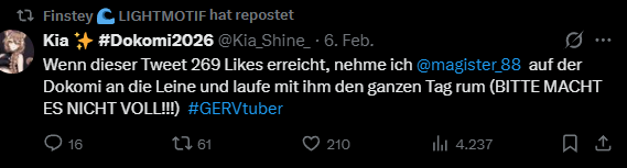 lieber <a href="/Finstey/">Finstey 🌊 LIGHTMOTIF</a>  
Ich mag dich ja sehr gerne.. ABER WIESO RETWEETES DU DAS?!