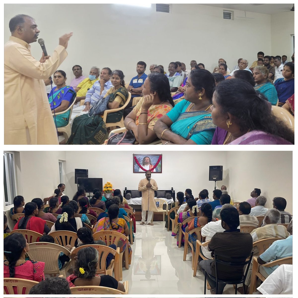 manijgd's tweet photo. @ArtofLiving #HappinessProgram intro Talk in #Thoothukudi Today https://t.co/pcclbWFwX3