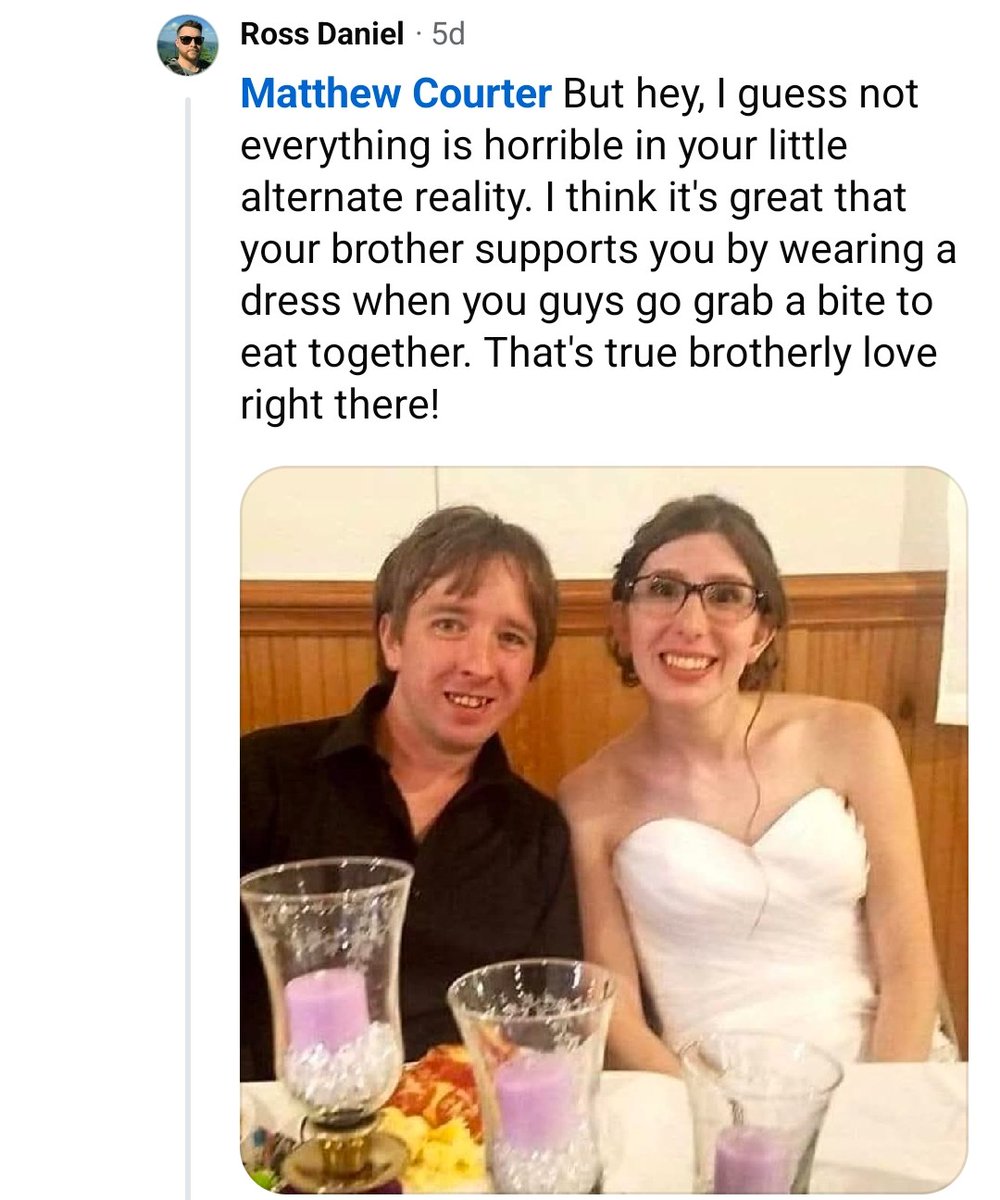 positivemusic's tweet photo. @facebook @Meta How exactly does this insult-filled post not go against your #communitystandards ? https://t.co/WSsFP5OFjc