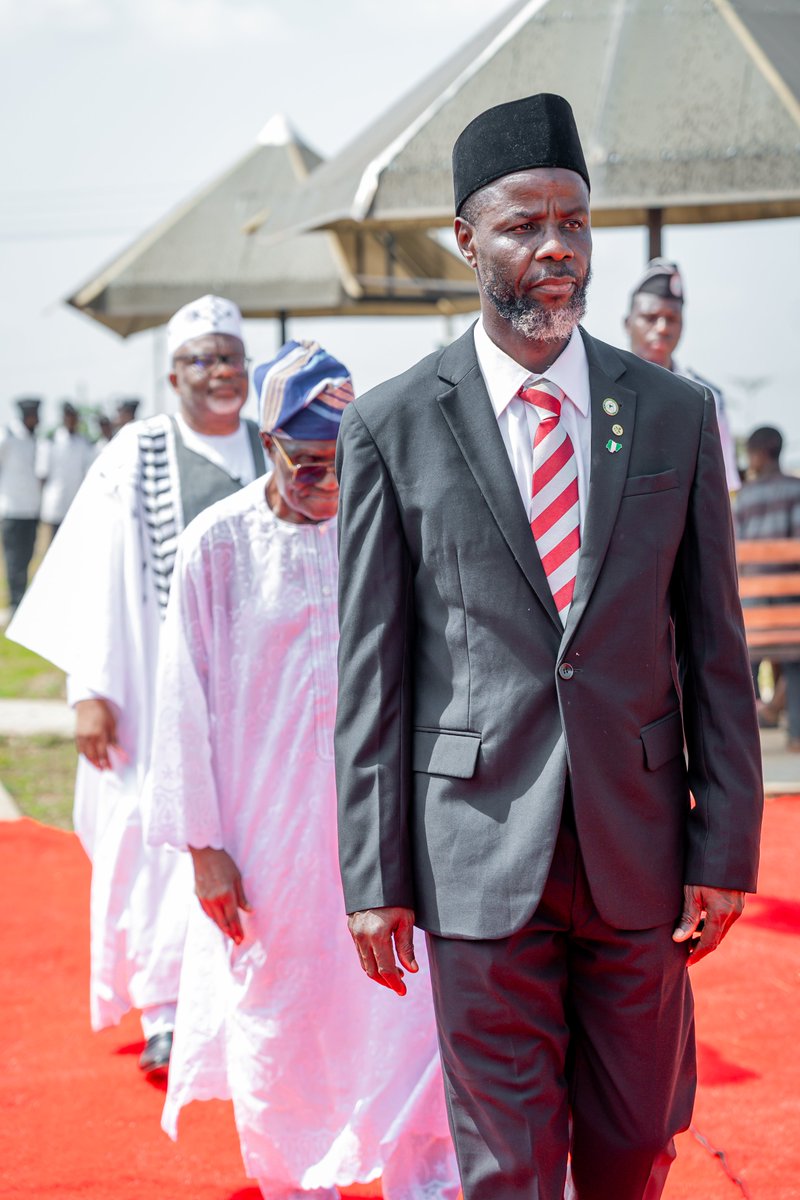 MinaretUni's tweet photo. THE VISIONARIES BEHIND THE MISSION

A historic moment capturing the leadership that will steer Minaret University into a new era of academic excellence and moral integrity.

Presenting the pillars of our institution:

• The Chancellor: Barr. (Alh.) Alatoye Folorunso AbdulAzeez
(National Head, Ahmadiyya Muslim Jama'at of Nigeria)

• The Pro-Chancellor: Dr. (Alh.) Hassan Sunmonu
(Pioneer President, Nigeria Labour Congress - NLC)

• The Pioneer Vice-Chancellor: Prof. Abdul Rahman Abdullah

Together, they carry the mandate to build a citadel of learning that empowers minds and shapes the future. ✨

#MinaretInauguration #UniversityLeadership #MUI #OsunState #Education #Ahmadiyya