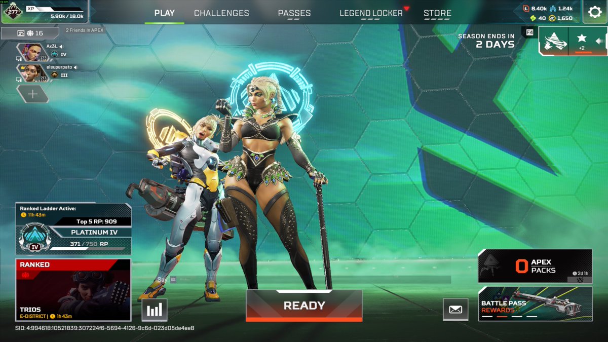 Ax3l_Ttv's tweet photo. LET'S GO plat for the first time ! Diamond next season! https://t.co/DSFUMvOyfX