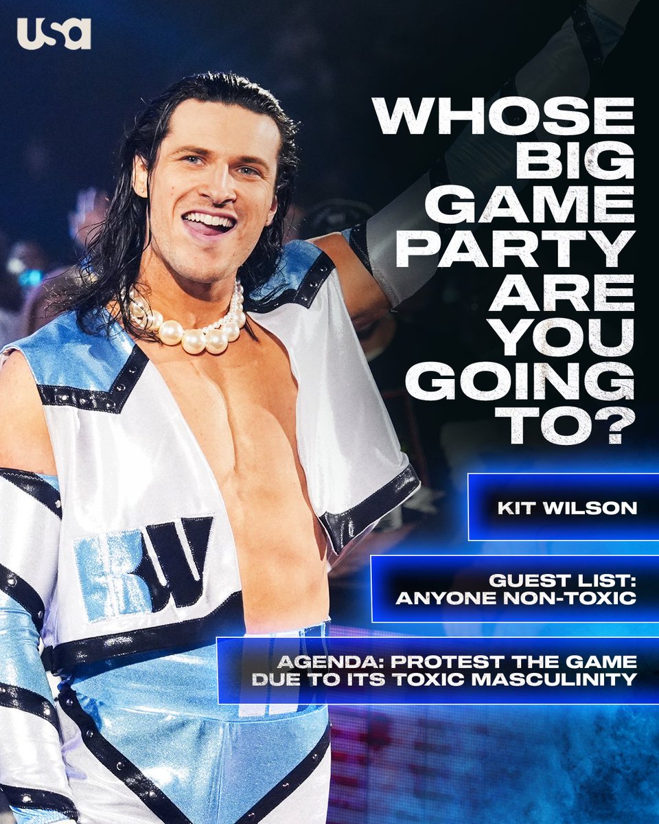 USANetwork's tweet photo. We wouldn't expect anything less from these Superstars' parties! #SmackDown https://t.co/bEDmgZmY8Z