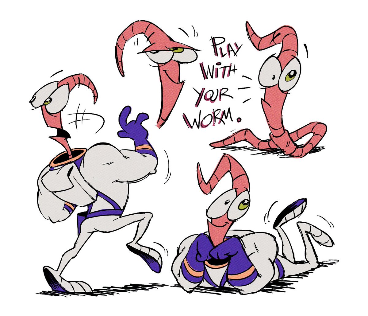 lumspark's tweet image. James worm