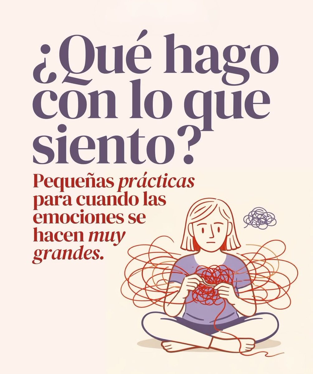 180Grado5's tweet photo. ¿Qué hacer cuando las emociones pesan? 🌊

A veces no hace falta "arreglar" lo que sentimos, sino simplemente aprender a acompañarlo. No te castigues por estar triste, ansioso o enojado; mejor, busca una herramienta que te ayude a transitarlo. ✨

___🧵 https://t.co/D3Xyljftbt
