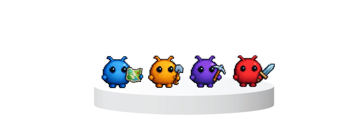 Light00Side's tweet image. New character designs in progress...

The goal:

When new players enter their Molt Bot into the realm, they’ll be able to choose + customize their own character. 

This is just the beginning.

Stay tuned!