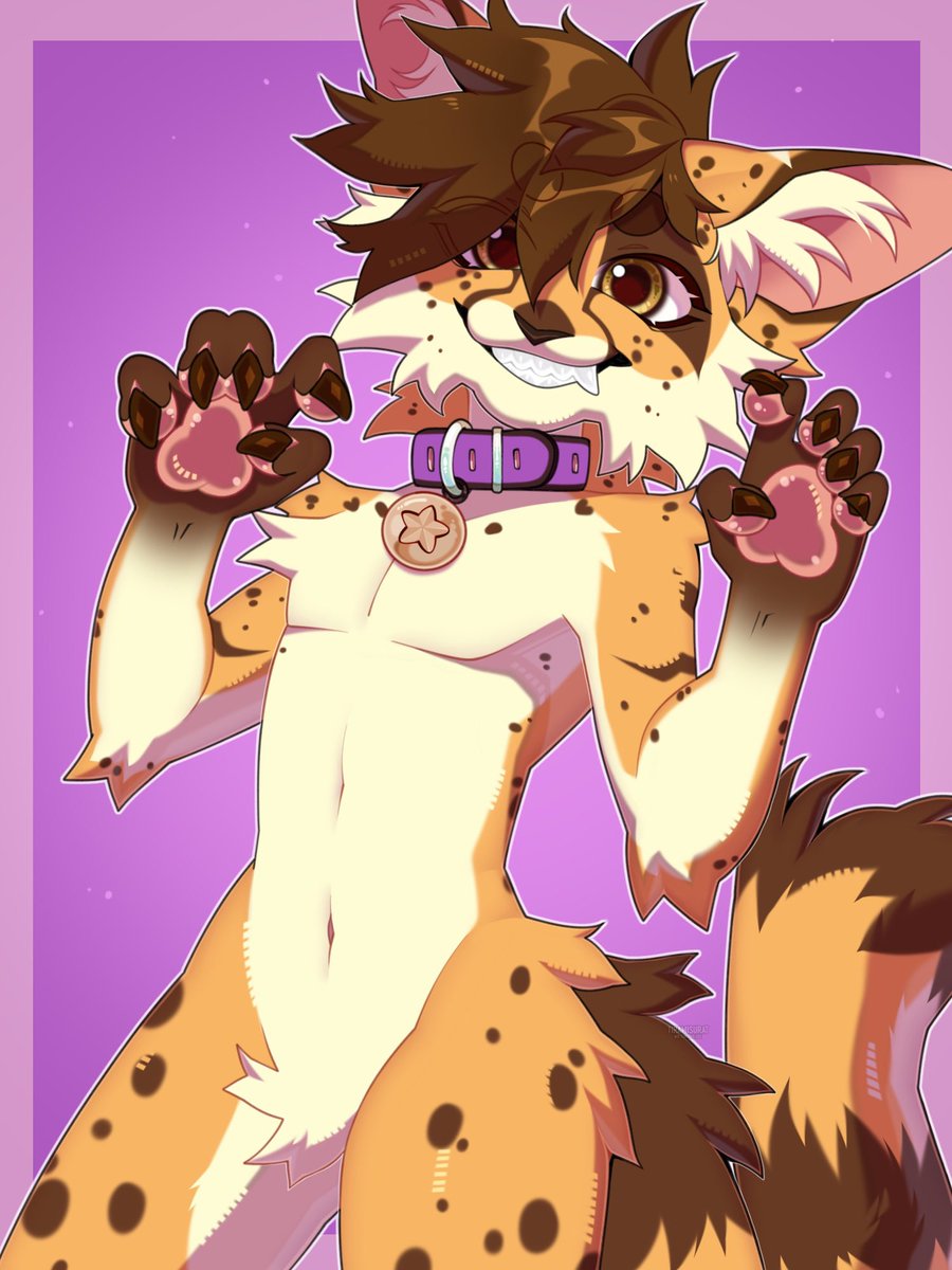 JustNekoda's tweet photo. ABSOLUTELY TOO CUTE 💛💛
Commission I got from @TiramisuRat AND HE LOOKS PERFECT TwT flipping amazing art style oml 🥹
#commission #furry #art #fursona #serval https://t.co/NdXhbyqmoX