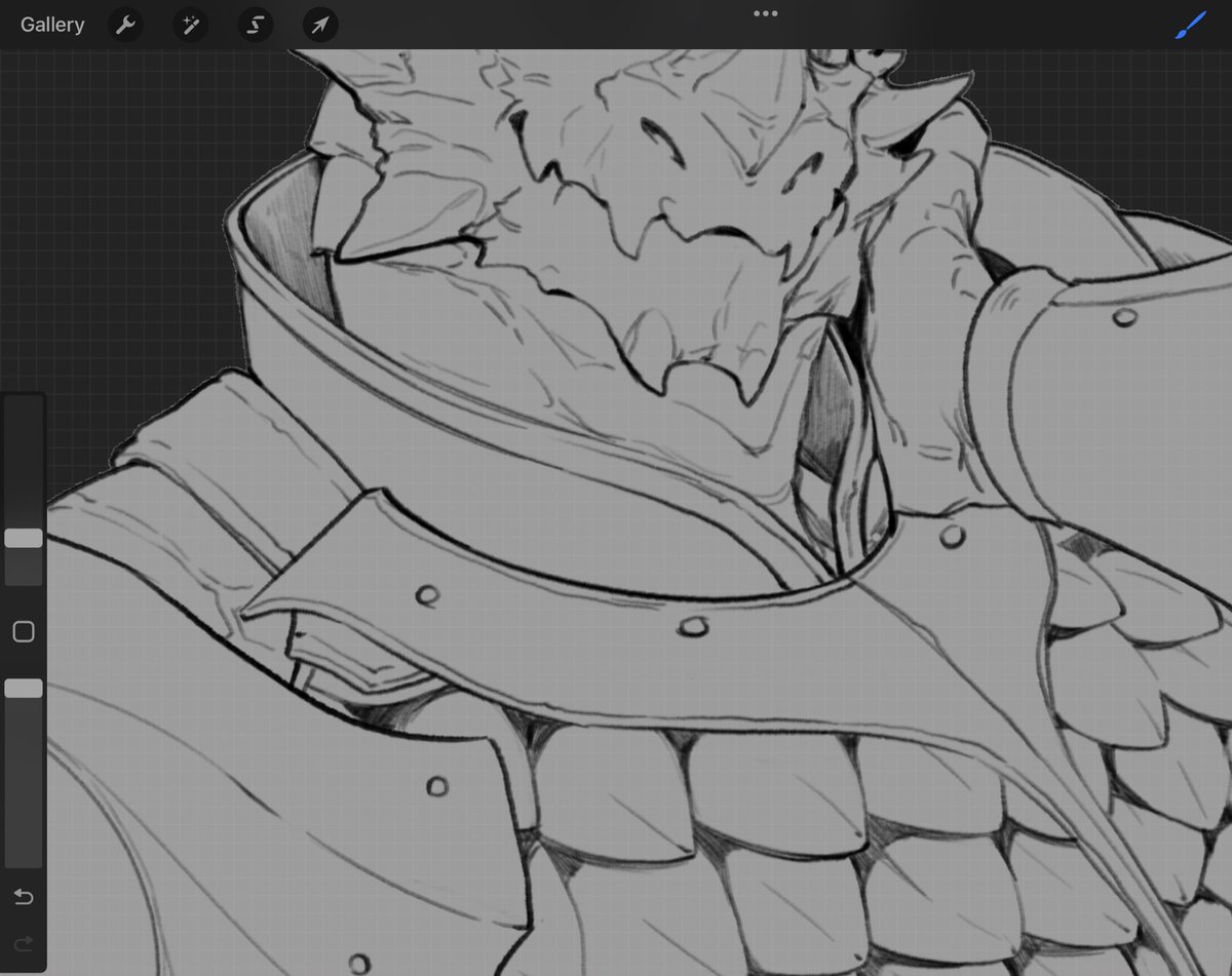 #commission wip 🍀
No time for fun doodle before bed today 🥹