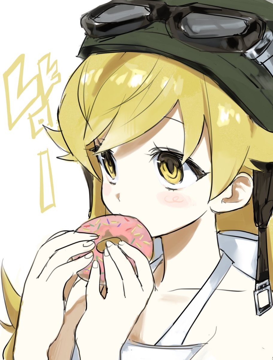 #物語シリーズ 
그림선물 받았어요!!!🍩