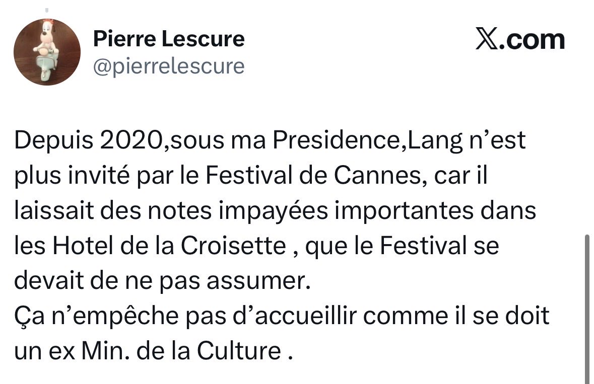 rwpcinepassion's tweet photo. Les notes devaient être très élevées pour que Pierre Lescure prenne de telles mesures ! https://t.co/yHIAD3lzEw