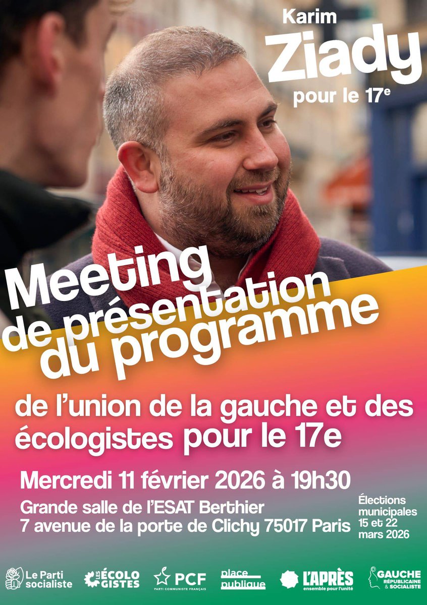Réunir le 17ème - Karim Ziady et Emmanuel Grégoire tweet media