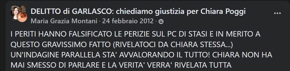 VivereInAutunno's tweet image. (1/3)

Recap medium, poi denunciata da Stasi e condannata, a cui si affidava la signora Preda.
Alcuni vecchi messaggi.
Prendeva il lavoro un po' troppo sul serio, diciamo.

#garlasco #archiviogarlasco #medium