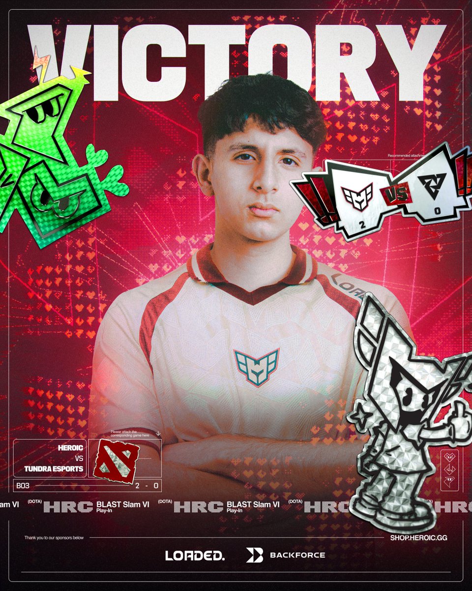 HEROIC Dota 2 tweet media