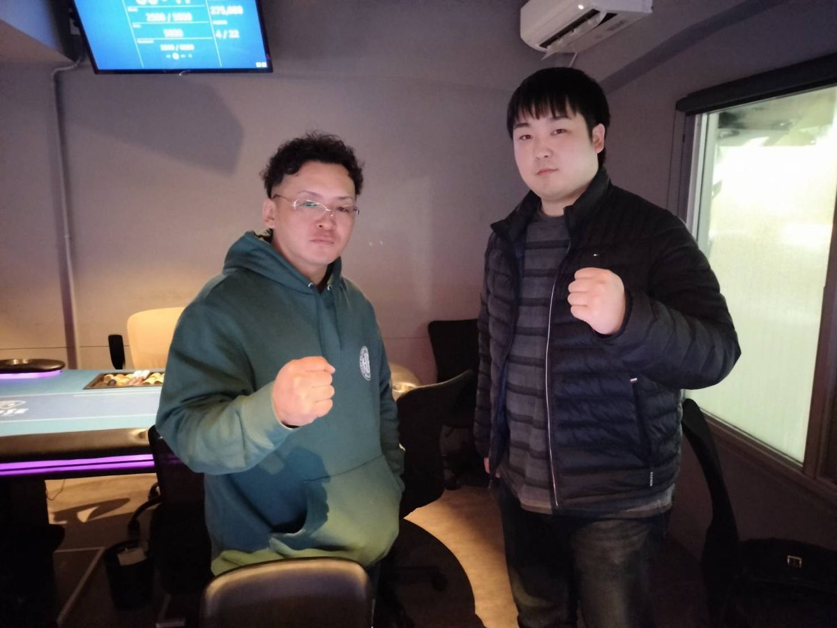 panse_poker's tweet photo. SPADIE Day1通過者が決まりました✨️

カズッキー様 629,500点
カイチ様 518,000点

本日ご参加されたプレイヤーの皆様お疲れさまでした。

カズッキー様、初出場ならぬ初優勝取ってきてください！
カイチ様はJOPTmainのリベンジ‼️

お二人とも頑張ってください🔥

#SPADIE40th #PANSE https://t.co/tBd3s2lNXj