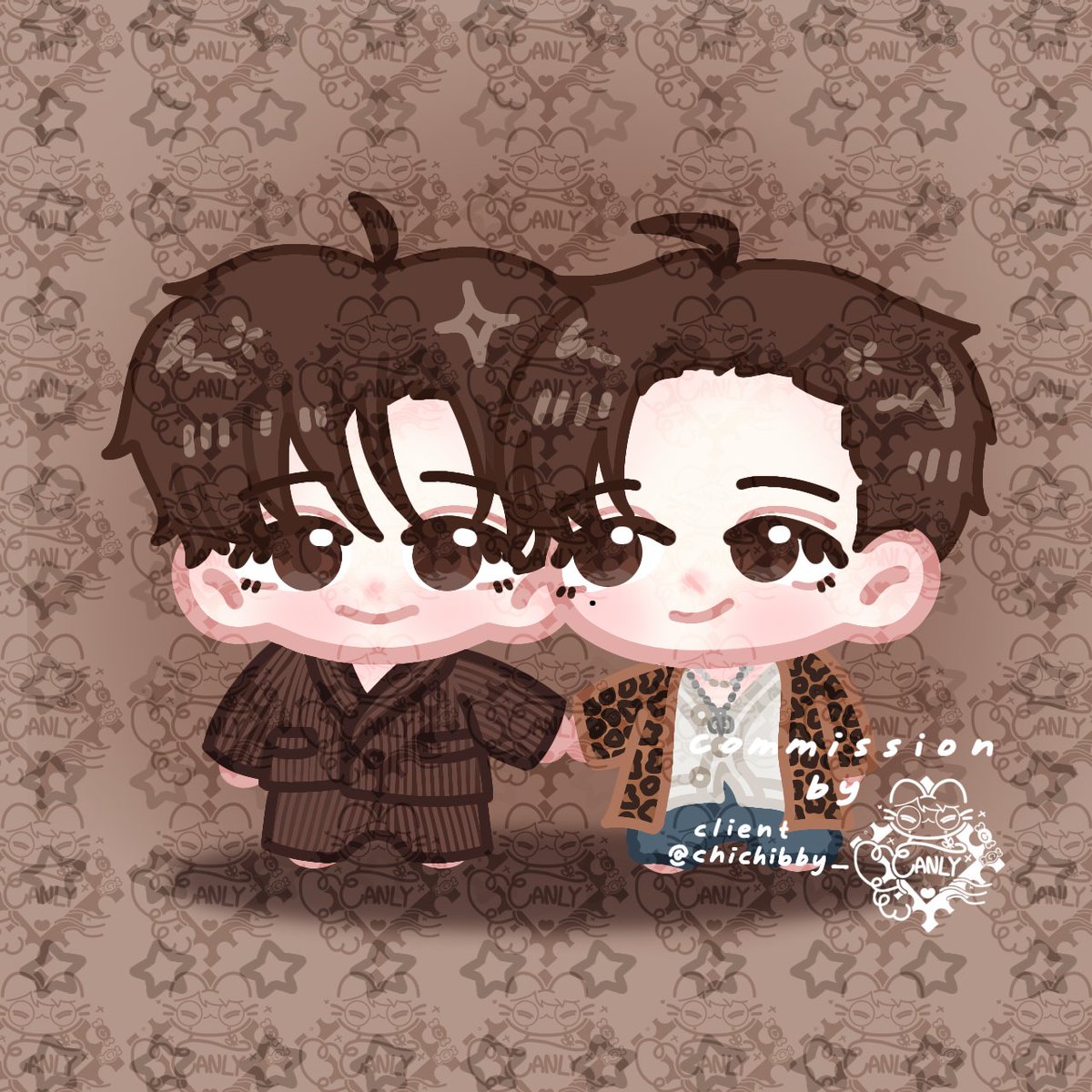 haii, aku mau share hasil komisi yang imut-imut ini >;3 

#commissionsart