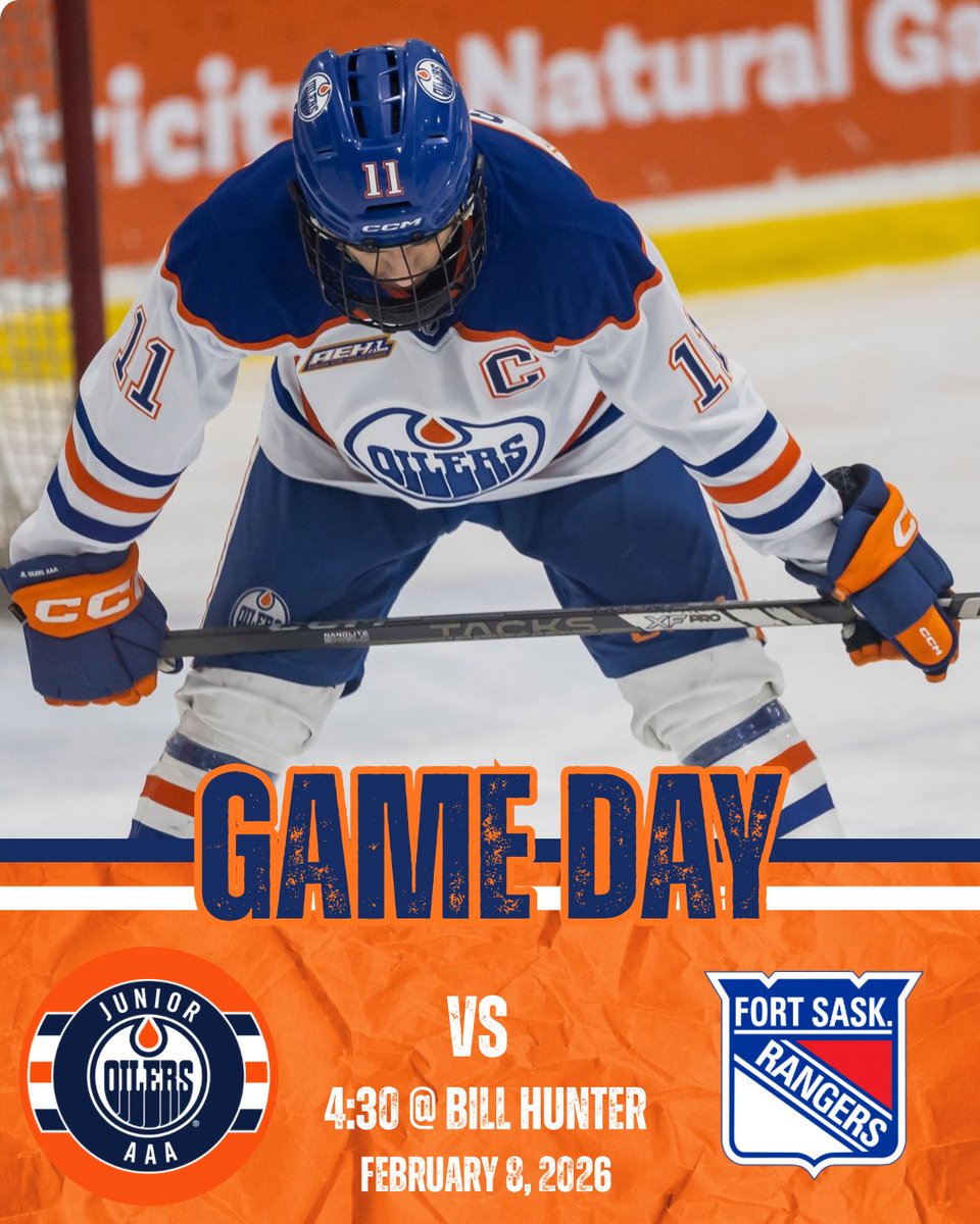 Edmonton U18 AAA Junior Oilers Orange tweet media