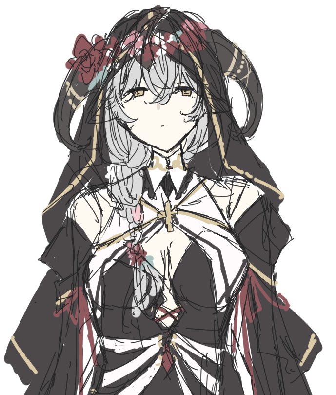 自分で二度と描くことを想定してないキャラデザすぎる