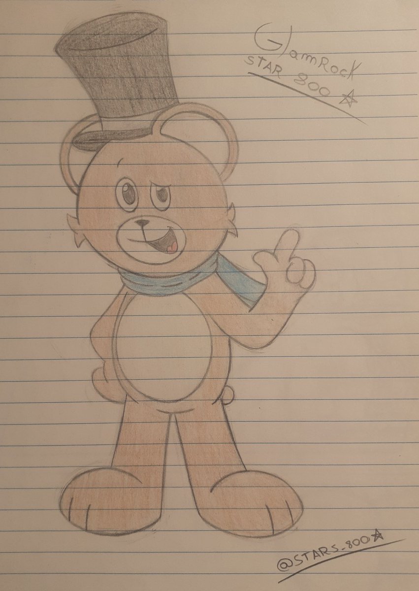 It's me Glamrock Star 800
#artist #humanartist #800 #Bears