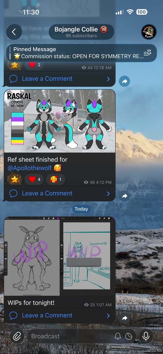 Want to see more WIPs? Want to be the first to see when I open commissions? Join my TG channel for FREE🥰 

t.me/bojanglecollie

❤️💬🔄 appreciated