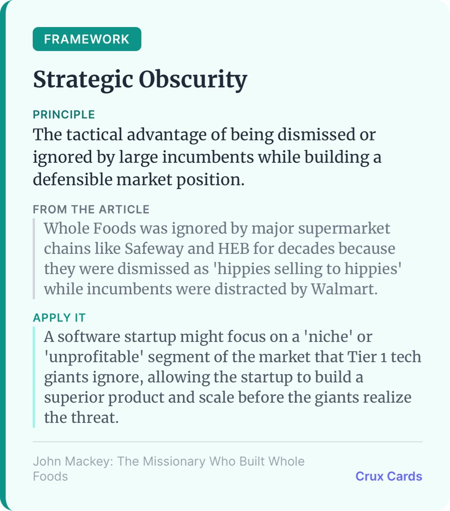 If your ideas are dismissed by many, that’s a good thing. Consensus is an enemy.