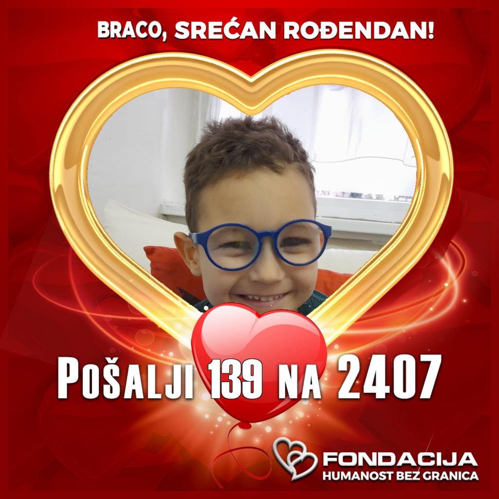 Naš Braca danas proslavlja 7. rođendan! ❤️🥳🎉🍀🎂⭐️