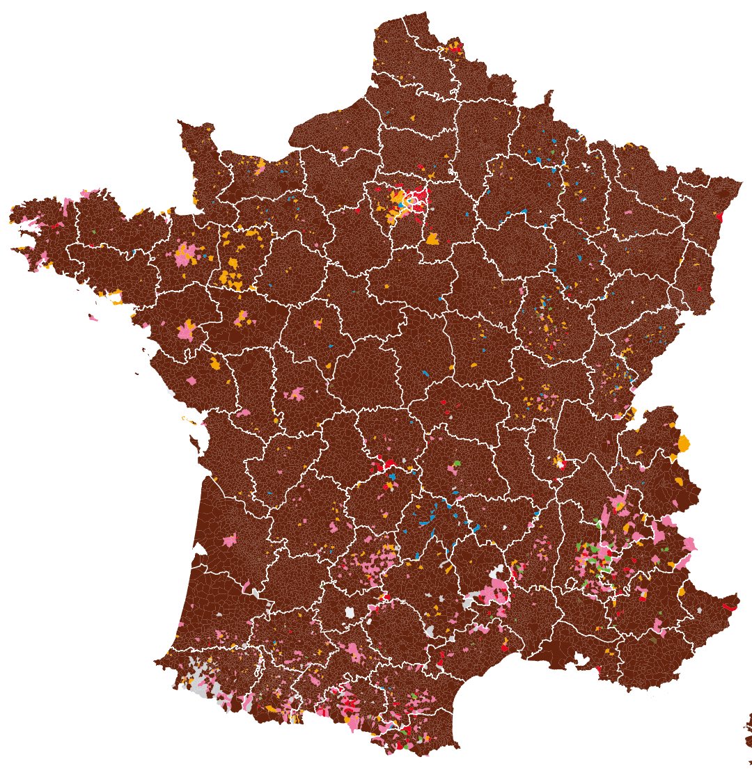 นึกถึงเลือกตั้ง EU ในฝรั่งเศสเมื่อ 2 ปีที่แล้วเลย อีเหรี้ย ขวาจัดมาทั้งปท. เหลือบางหย่อมให้พวกซ้ายดูเล่นเป็นต่างหน้าเท่านั้น แต่กุวก็เลือกที่จะ “ขำ” อยู่ดี แบบเกิดมาไม่เคยเจอเลือกตั้งที่ไหน landslide หนักเท่านี้มาก่อน เป็นไงล่ะ Karma is real เจอเองกะตัว กุวหุบยิ้มแทบไม่ทันเลยอส