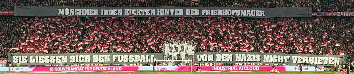 MÜNCHENER JUDEN KICKTEN HINTER DER FRIEDHOFSMAUER, SIE LIESSEN SICH DEN FUSSBALL VON DEN NAZIS NICHT VERBIETEN