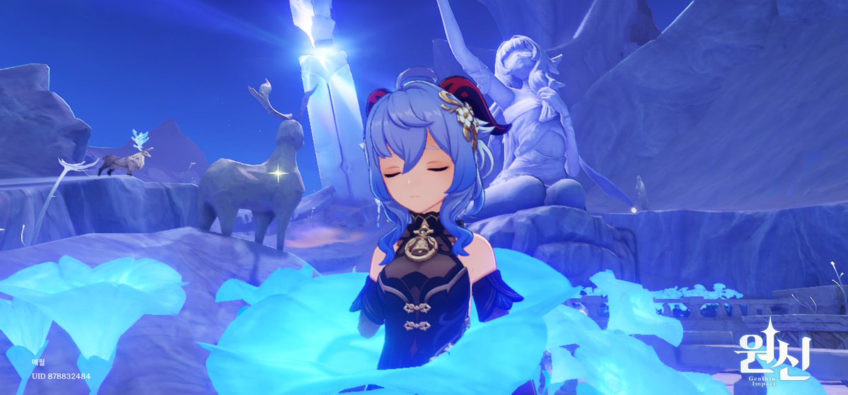 노드크라이 배경이 하늘하늘한게 우리 감우랑 딱 이쁘다 💕💕