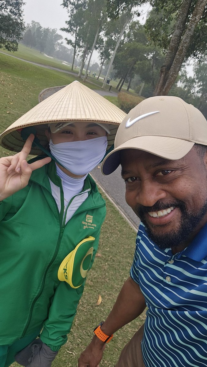 BeranSamba's tweet photo. BRG Kings Golf Course - King Course. 2nd round of the week was slow but picturesque! Long drives! #GolfVietnam #TravelTips #Traveling https://t.co/Rj6770nIp9