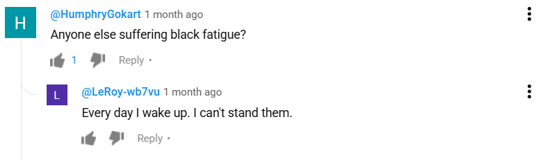 AverageJo44's tweet photo. @TeamYouTube
@YouTube doesn't care! I found TONS OF RACIST COMMENTS under @MidwestSafetyYT
videos. They banned a black friend's comments cuz she called out racism.  *PLS SEE MY FEED* (black suspects in vids). What's being done about this? I won't stop! More: #BlackHistoryMonth https://t.co/VSNSEF15vu
