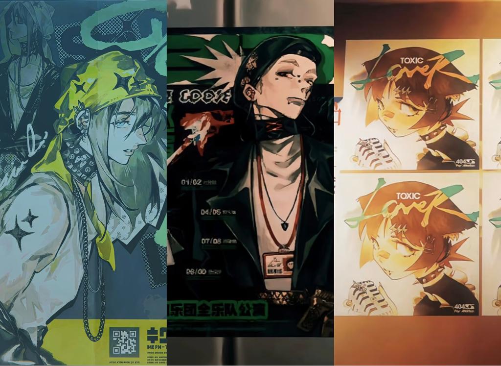 ZenlessWorld's tweet image. More poster of ZZZ singers 

#ZenlessZoneZero #ゼンゼロ #ZZZ