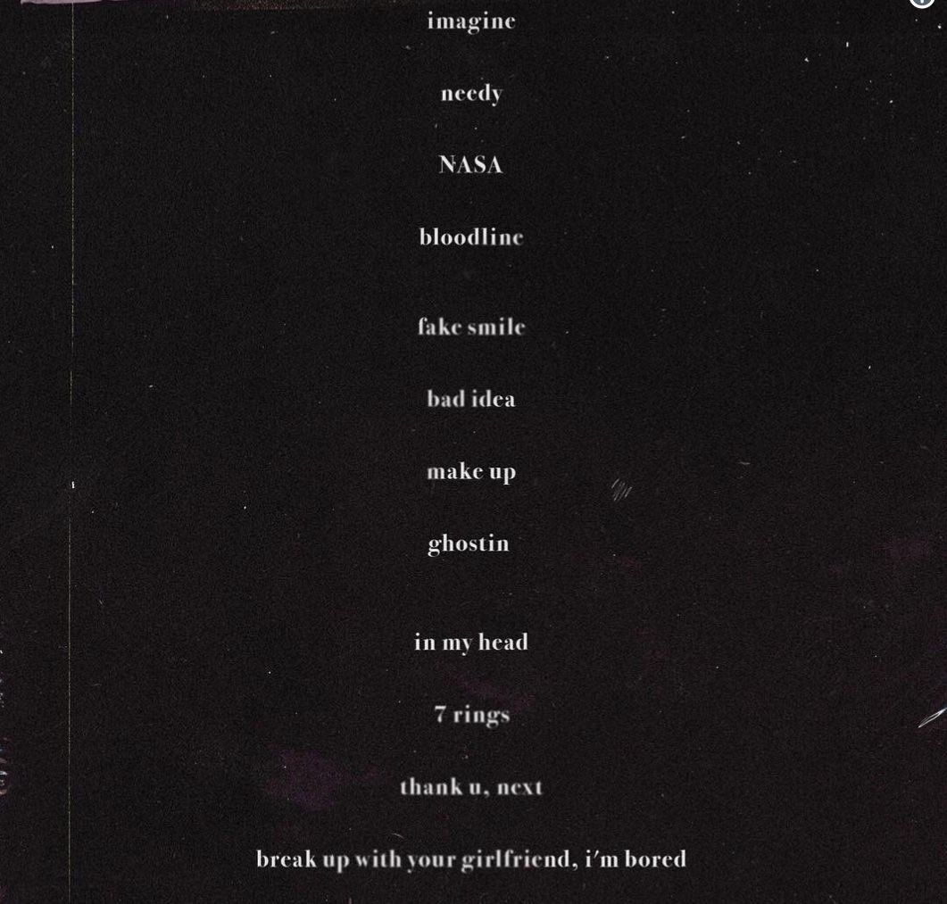 Ariana Grande Stats tweet media