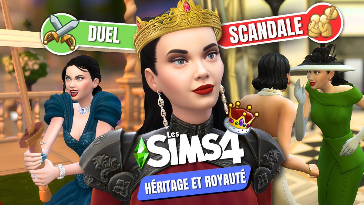 Elle est prête à TOUT pour devenir REINE 👑😈 Découvrons le gameplay du pack Héritage et Royauté !
Merci <a href="/EAFrance/">EA France</a> et <a href="/LesSims/">Les Sims</a> 💗
▶ youtube.com/watch?v=MvxYjs…
#CollaborationCommerciale #SponsoriséParEA #EACreatorNetwork #Sims4 #TheSims4RoyaltyAndLegacy