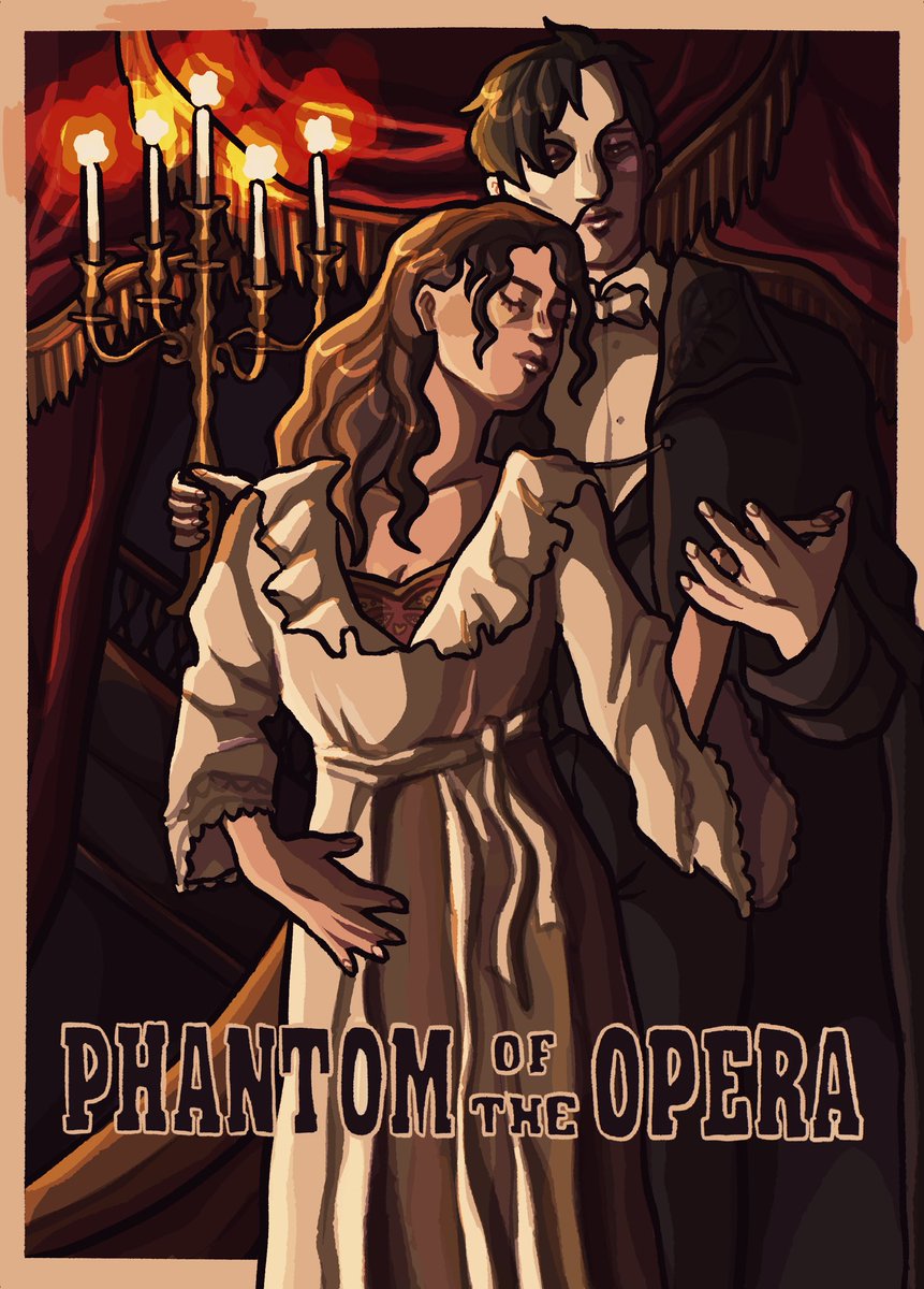 arcthunderrz's tweet image. Dorothea + Hubert Phantom of the Opera #fe3h #fireemblem #FireEmblemThreeHouses #dorotheaarnault #hubertvonvestra #poto #phantomoftheopera