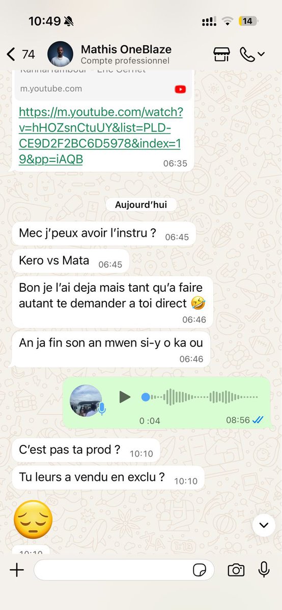lssquad5erue's tweet photo. C’est pas @Mufasa_Beatz qui m’envoie ça ce matin ? 😭😭😭😭🤣 https://t.co/A1ihAIas4B