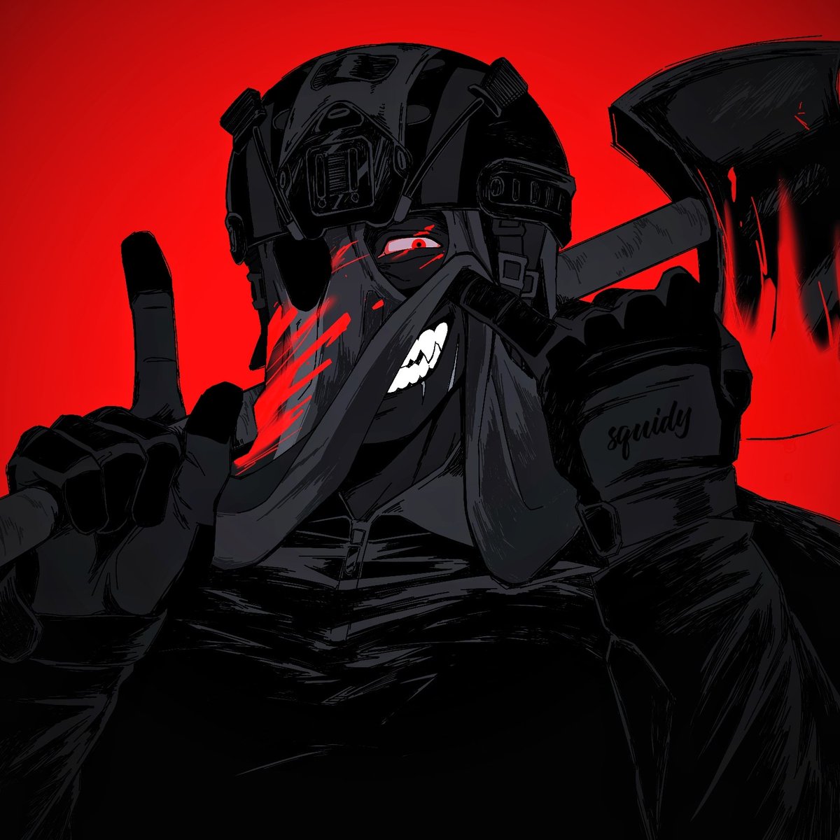 说要学压黑的是我 一怒之下通通涂黑的还是我。。
#CallofDuty #Konig