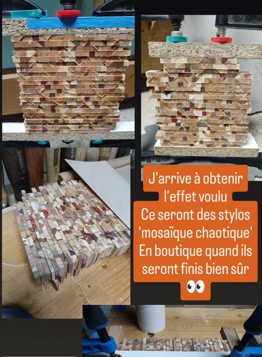 ArdwoodC's tweet photo. Les stylos collection chaotique ont demandé beaucoup de travail 👀👀👀
A s'offrir ici
https://t.co/eGXzLHeAZ6
#bois #woodworking #ardennes #stylo https://t.co/goVLhHRk6o