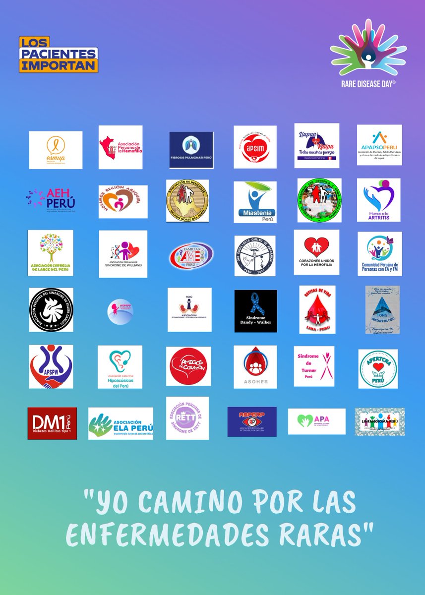⏰ Faltan 20 días para el día de las #EnfermedadesRaras
🗣️ 11/02 FB "Raras, no invisibles"
👣 22/02 "Yo camino por la Enfermedades Raras"
📸 23/02 Exposición "Raras, No Invisibles"
📣 27/02 Mesa de diálogo en <a href="/CMPLIMAIII/">CMP LIMA</a> 
🎉 28/02 Iluminación de <a href="/MuniMiraflores/">Muni de Miraflores</a> y del  <a href="/CMP_PERU/">Colegio Médico Perú</a> .