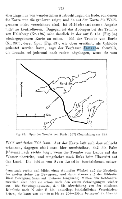milo30155496's tweet photo. now, let's see what this alleged tornado in Borås on July 3 1899 actually did. the 1st image is a map of the path this twister took, the paper sources this information from Martin Jansson. the 2nd image is a rough recreation of the path in google earth. https://t.co/rHgLo3Wzt5