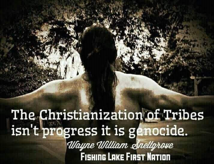 SpottedElk7's tweet image. It is continued genocide by old white men. 
#everychildmatters