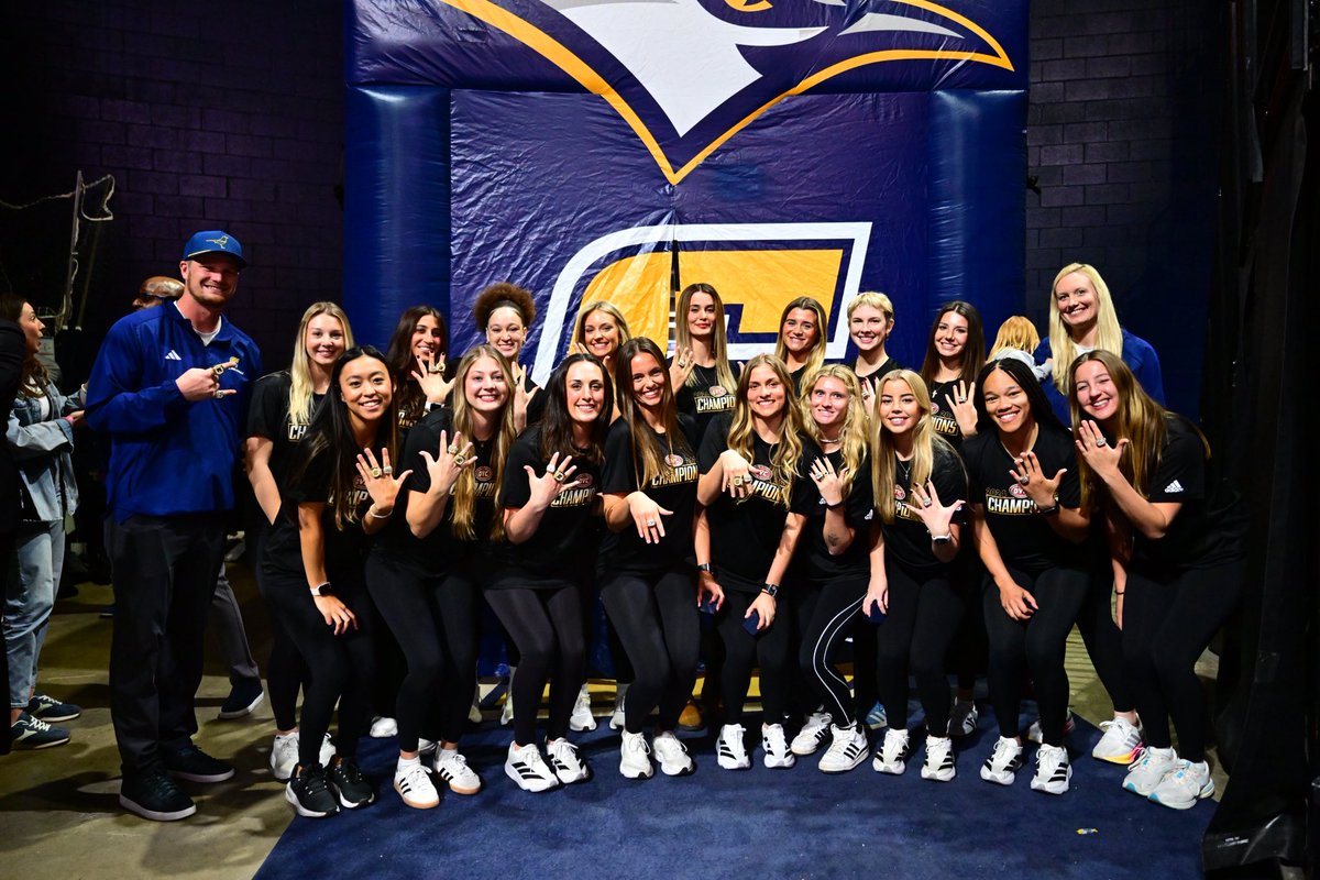 GoMocsBeachVB's tweet photo. Got some new bling yesterday 💍

2025 OVC Champions forever🙌

#GoMocs https://t.co/ED2AXUGHc5
