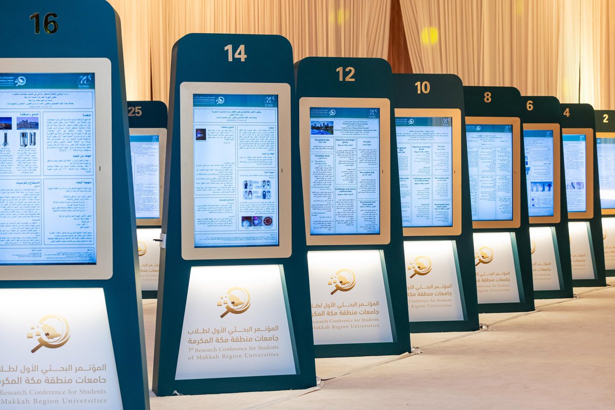 UOfjeddah's tweet photo. جولة في المعرض المصاحب حيث تتحول الأفكار إلى مشاريع، ويترجم طموح الطلبة إلى نماذج تطبيقية تعكس استثمار المملكة في عقول شبابها، ورهانها على الابتكار للمستقبل.

#المؤتمر_البحثي_الأول_لطلاب_جامعات_منطقة_مكة_المكرمة
#جامعة_جدة https://t.co/ejQjk1uWx6