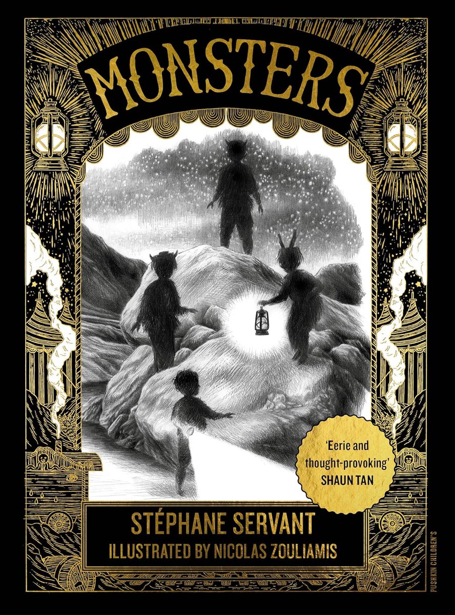 Enchantedbooks's tweet image. Stéphane Servant - MONSTERS - Translated by Sarah Ardizzone Illustrated by Nicolas Zouliamis - Book Preview - Mr Ripley's Enchanted Books
mrripleysenchantedbooks.com/2026/02/stepha… @PushkinPress #graphicnovel #blogpost #kidslit #illustration #newbooks2026