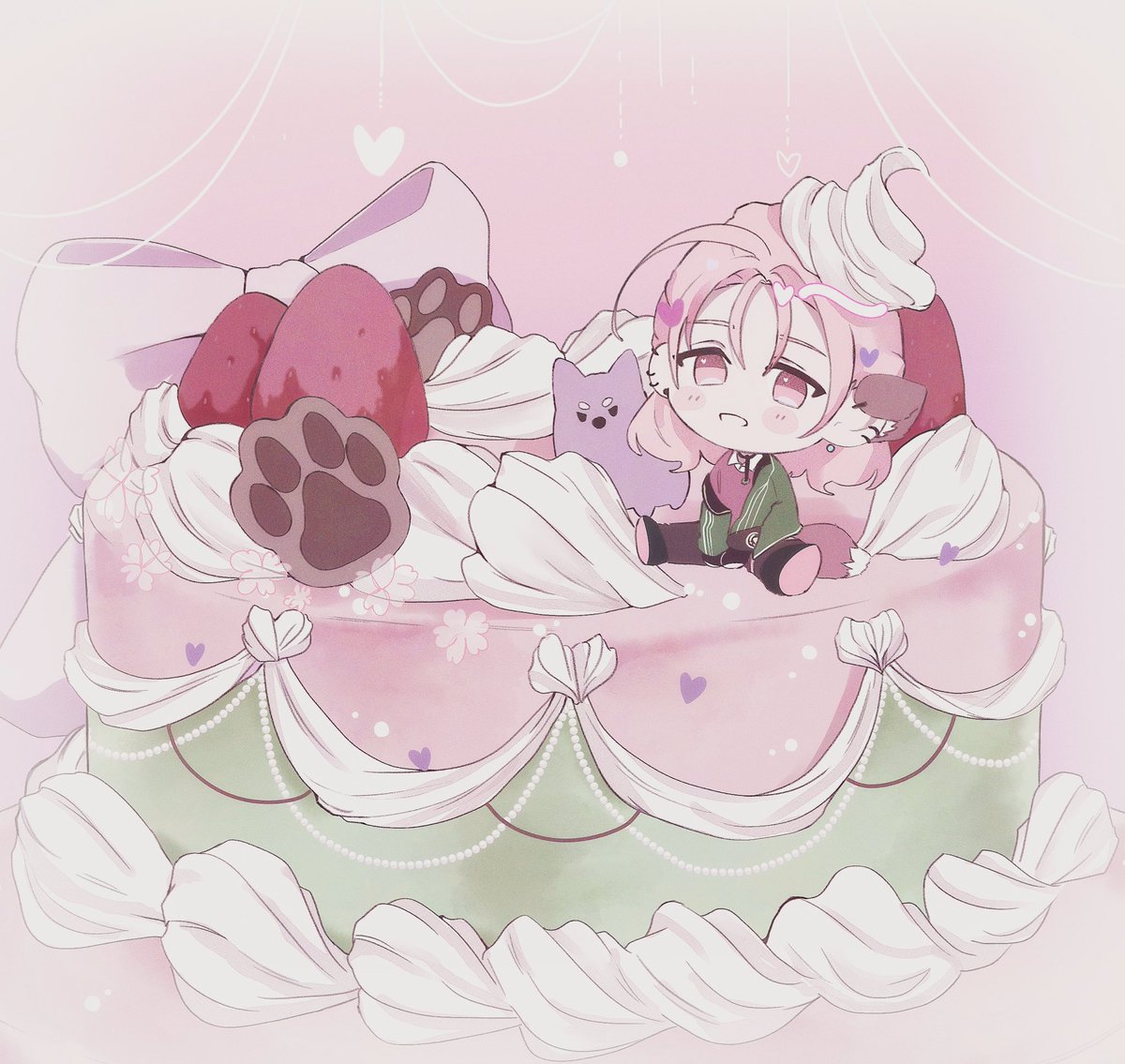 村雲江実装五周年 🩷🐶おめでとう🐶🩷 #2月9日は村雲江実装記念日