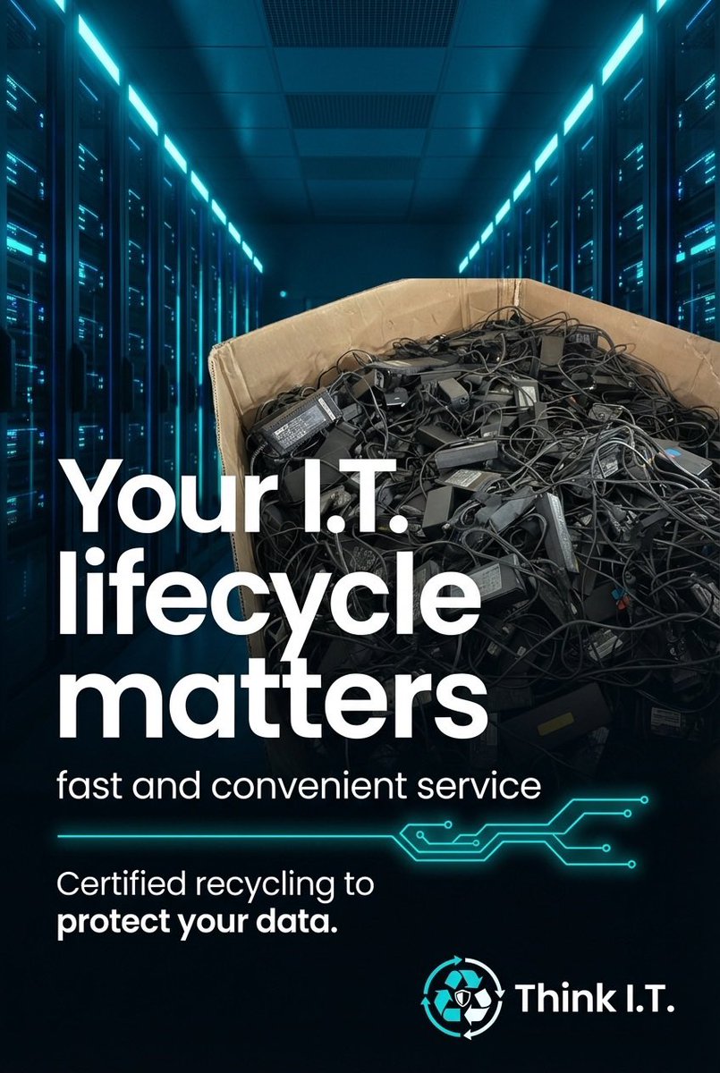 ThinkITstl's tweet photo. we are here to help... no cost ITAD management. #itad #Ewaste https://t.co/8Ee0xFmLYa