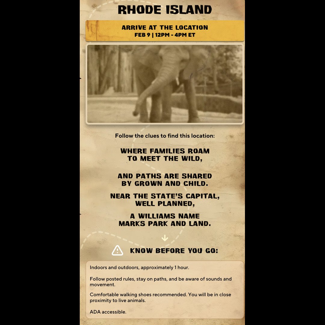 anthonyd46's tweet image. Rhode Island clue is out with Eva from Survivor 48 giving the clue. IT IS AVAILABLE ON FEBRUARY 9th, 2026 from 12PM TO 4PM. MORE THAN ONE PERSON CAN FIND IT. #survivor #survivor48