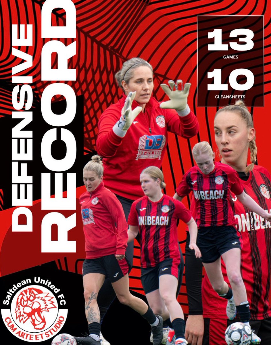 ⛔️⛔️⛔️⛔️⛔️

In 13 league games, we have now kept 10 clean sheets!!

A massive credit to our girls for working so hard off the ball.

3 goals conceded in 13 games, a fantastic achievement. 

🐯