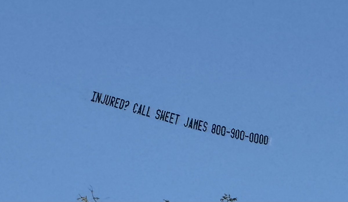 ⁦<a href="/SweetJames/">Sweet James</a>⁩ was that you flying?  It was me waving to you from the ground 😆 ⁦<a href="/PetrosAndMoney/">PetrosAndMoneyShow</a>⁩