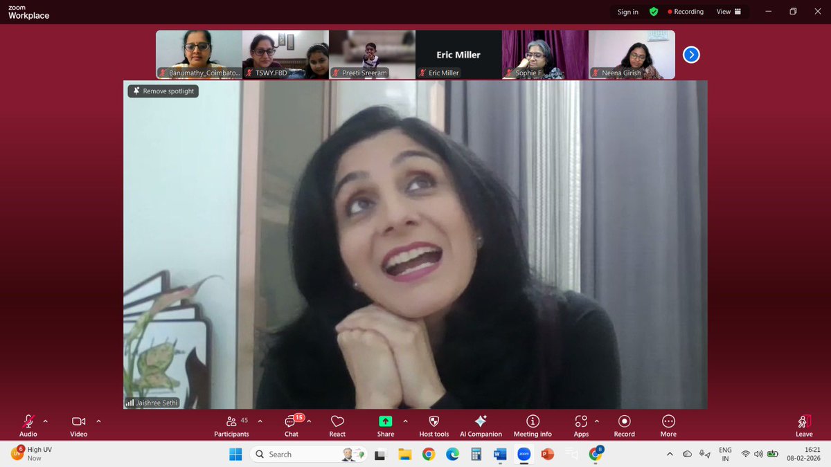 Dr Jaishree Sethi tweet media