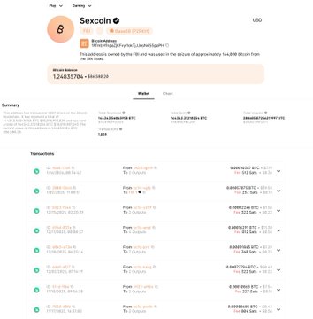 This is insane ! The OG sexcoin on bitcointalk in 2013.   

And the crazy part is that there is an old BTC wallet from the Sexcoin, still active in mid Jan!  

This shall be the sexcoin that runs.  

Will be redirecting fees to this wallet.  

Wallet address :